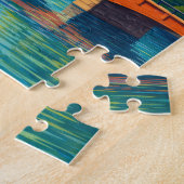 Oulu Finland Legpuzzel Reis Vintage (Zijkant)