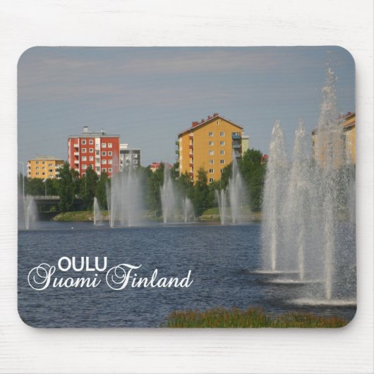 OULU mousepad Muismat (Voorkant)