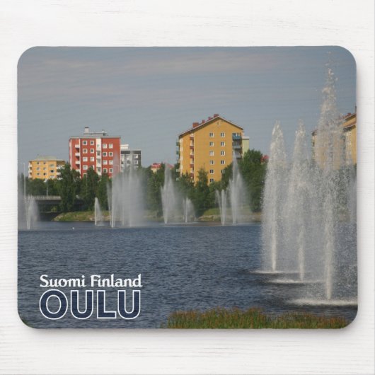 OULU mousepad Muismat (Voorkant)
