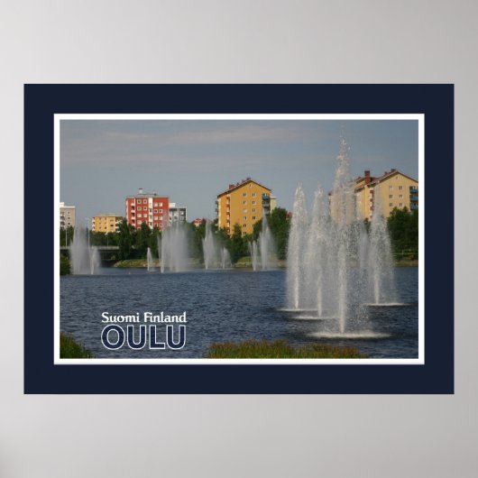 OULU-poster Poster (Voorkant)