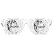 Oum Kalthoum Shades Retro Zonnebril (Voorkant)