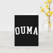 Ouma Kaart (Gele Bloem)
