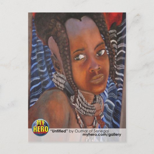 Oumar Postcard Briefkaart (Voorkant)