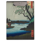 Oumaygashi – Edo River Scene Klembord (Voorkant)