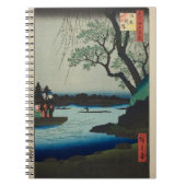 Oumaygashi –  Edo River Scene Notitieboek (Voorkant)