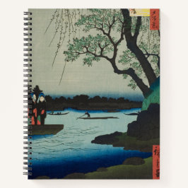 Oumaygashi –  Edo River Scene Notitieboek