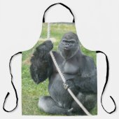 Oumbi's Krachtige Uithaal Schort (Voorkant)