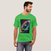 OUMUAMUA KOMT ER NET DOORHEEN T-SHIRT (Voorkant volledig)