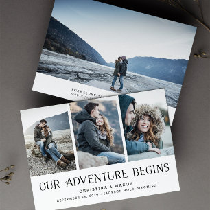 Our Adventure Begins   Multifoto opslaan Datum Save The Date