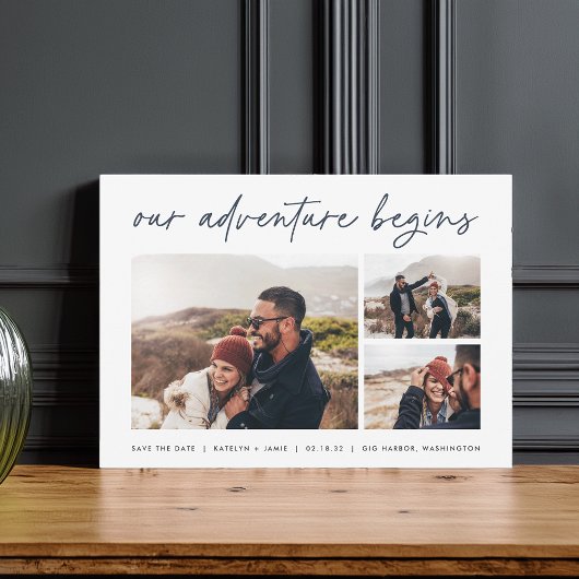 Our Adventure Begins | Multifoto Save The Date