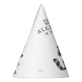 Our Baby Raccoon 1st Birthday Feesthoedjes (Links)