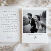 "Our Beautiful Chaos" Foto Dank je wel kaart