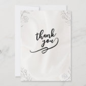 Our Beautiful Day Wedding Invitation Kaart (Achterkant)