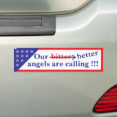 Our Better Angels Bumper Sticker (Op auto)