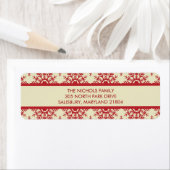 Our Christmas Card Address Labels (Insitu)
