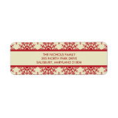 Our Christmas Card Address Labels (Voorkant)