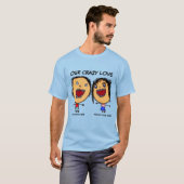 Our Crazy Love Cartoon T-shirt (Voorkant volledig)
