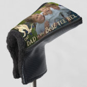 Our Dad is The Best Tee Rex Kids Photo Golfheadcover (3/4 voorkant)
