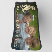 Our Dad is The Best Tee Rex Kids Photo Golfheadcover (Draai 90)
