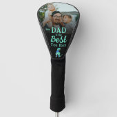 Our Dad is The Best Tee Rex Kids Photo Golfheadcover (Voorkant)
