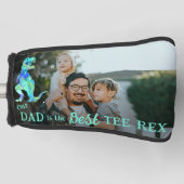 Our Dad is The Best Tee Rex kids Photo Golfheadcover (Voorkant)