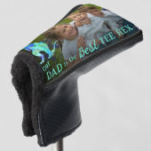 Our Dad is The Best Tee Rex Personalized Photo Golfheadcover (3/4 voorkant)