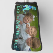 Our Dad is The Best Tee Rex Personalized Photo Golfheadcover (Draai 90)