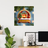 Our Family Christmas Magic Ornament Poster (Thuiskantoor)