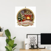 Our Family Christmas Magic Ornament Poster (Thuiskantoor)