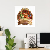 Our Family Christmas Magic Ornament Poster (Thuiskantoor)