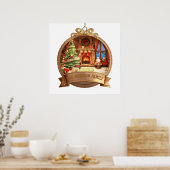 Our Family Christmas Magic Ornament Poster (Keuken)