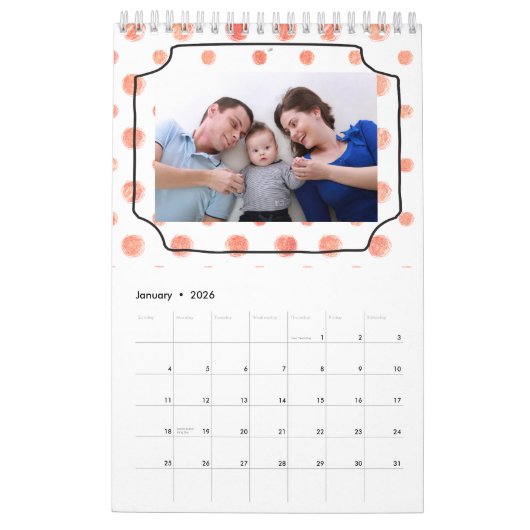 Our Family Customizable Calendar Kalender (Jan 2026)