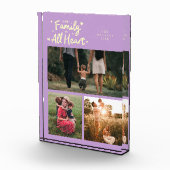 Our Family Is All Heart Lemon Wisteria Fotoblokken (Rechts)