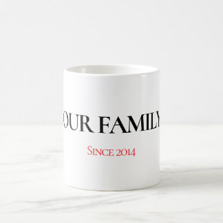 Our Family Personalized Mug Koffiemok