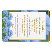 Our Father Prayer Mathew 6:9-13 Magneet (Horizontaal)