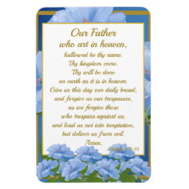 Our Father Prayer Mathew 6:9-13 Magneet