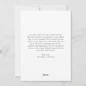 Our First Christmas Elegant Beach Wedding Photo Feestdagenkaart (Achterkant)