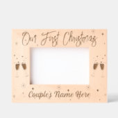 Our First Christmas Gegraveerde Lijstjes (Voorkant)