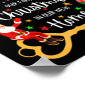 Our First Christmas In Our New Home Xmas  Poster (Hoek)