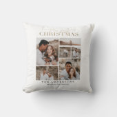 our first christmas newlywed photo kussen (Voorkant)