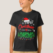 Our First Christmas Together 2021 1st Christmas  T-shirt (Voorkant)