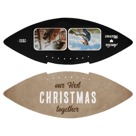 Our First Christmas Together 2 Photos  American Football (Panelen)