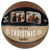 Our First Christmas Together 2 Photos  Basketbal (Voorkant)