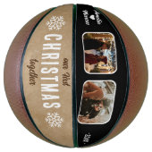 Our First Christmas Together 2 Photos  Basketbal (Verticaal)