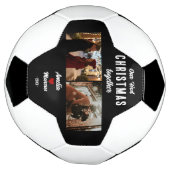 Our First Christmas Together 2 Photos Voetbal (Gedraaid)