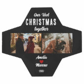 Our First Christmas Together 2 Photos Voetbal (Enkel)