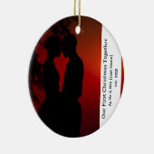 Our First Christmas Together Mr & Mrs Ornament (Rechts)