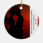 Our First Christmas Together Mr & Mrs Ornament (Voorkant)