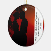 Our First Christmas Together Mr & Mrs Ornament (Links)