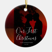 Our First Christmas Together Mr & Mrs Ornament (Voorkant)